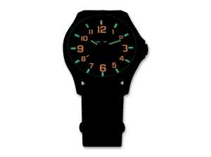 Traser P67 Officer Pro Gunmetal Black & Orange Nato