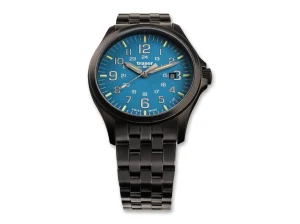 Traser P67 Officer Pro Gunmetal SkyBlue Stahl