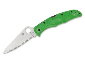 Spyderco Pacific Salt 2 Green Serrated