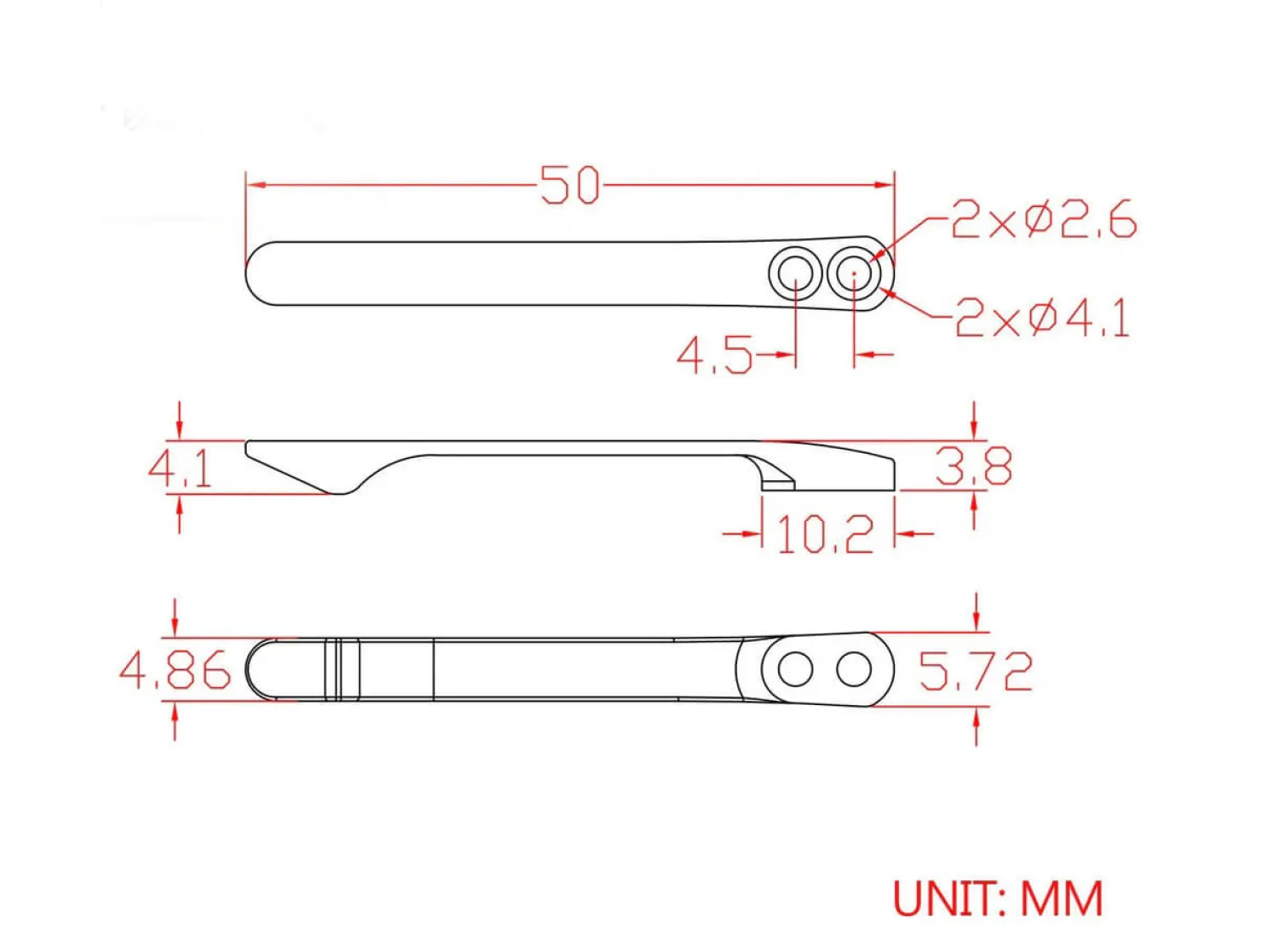 plain_titanium_clip_ta_5.webp CIVIVI Plain Titanium Clip T001A