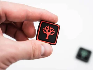 Böker Manufaktur Solingen Red Tree Patch