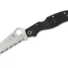 Spyderco Rescue 3 Lightweight Thin Blue Line SpyderEdge