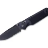 Real Steel Sacra TAC Serrated G10 Black