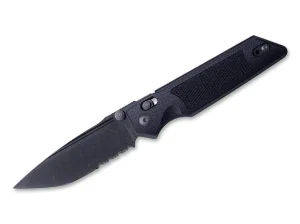 Real Steel Sacra TAC Serrated G10 Black