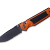 Real Steel Sacra TAC Serrated G10 Orange & Black
