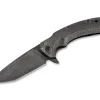 Bastinelli Knives Safe Titanium Black Stonewashed