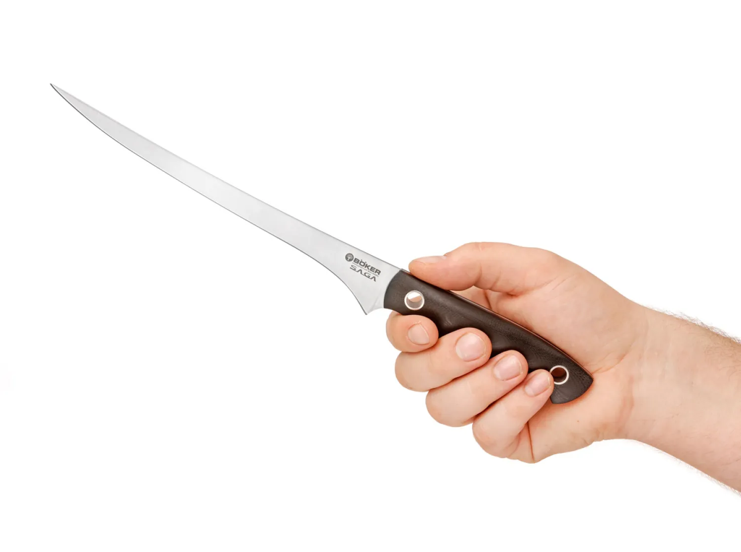 saga_filetiermesser_g_sat_1.webp Böker Manufaktur Solingen Saga Filetiermesser G10 Satin