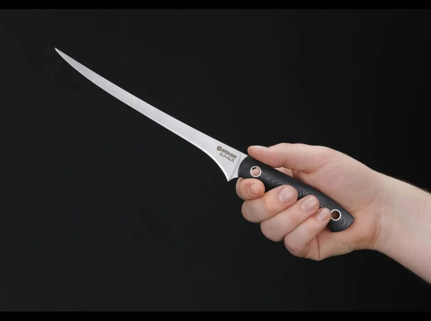 saga_filetiermesser_g_sto_1.webp Böker Manufaktur Solingen Saga Filetiermesser G10 Stonewash
