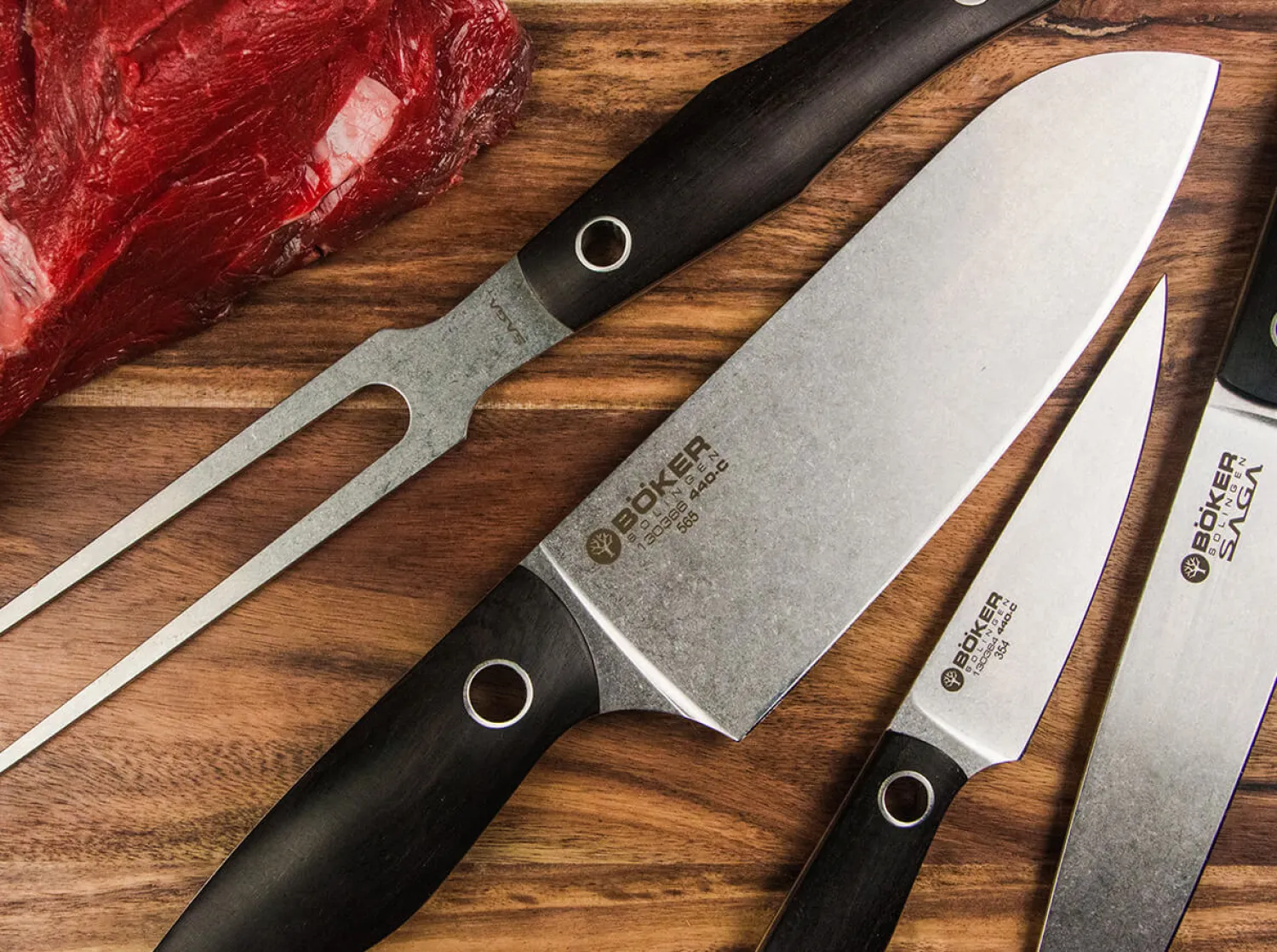 saga_santoku_grenadill_1.webp Böker Manufaktur Solingen Saga Santoku Grenadill