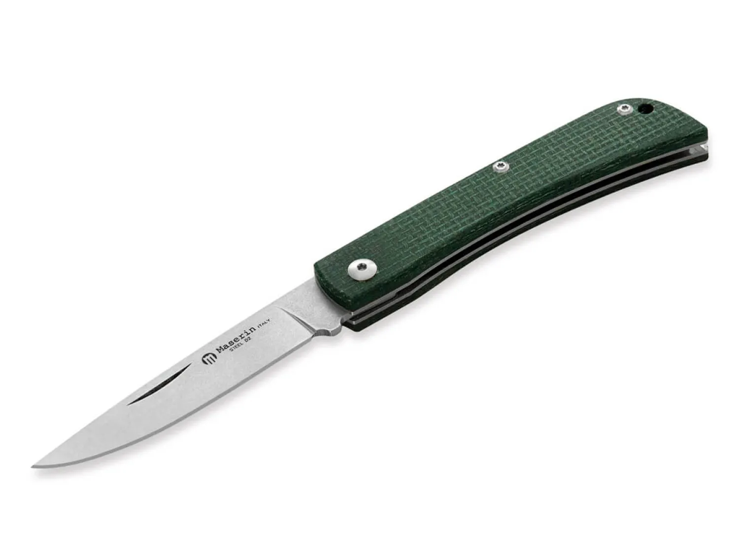 scout__green_micarta_0-1.webp Maserin Scout 163 Green Micarta