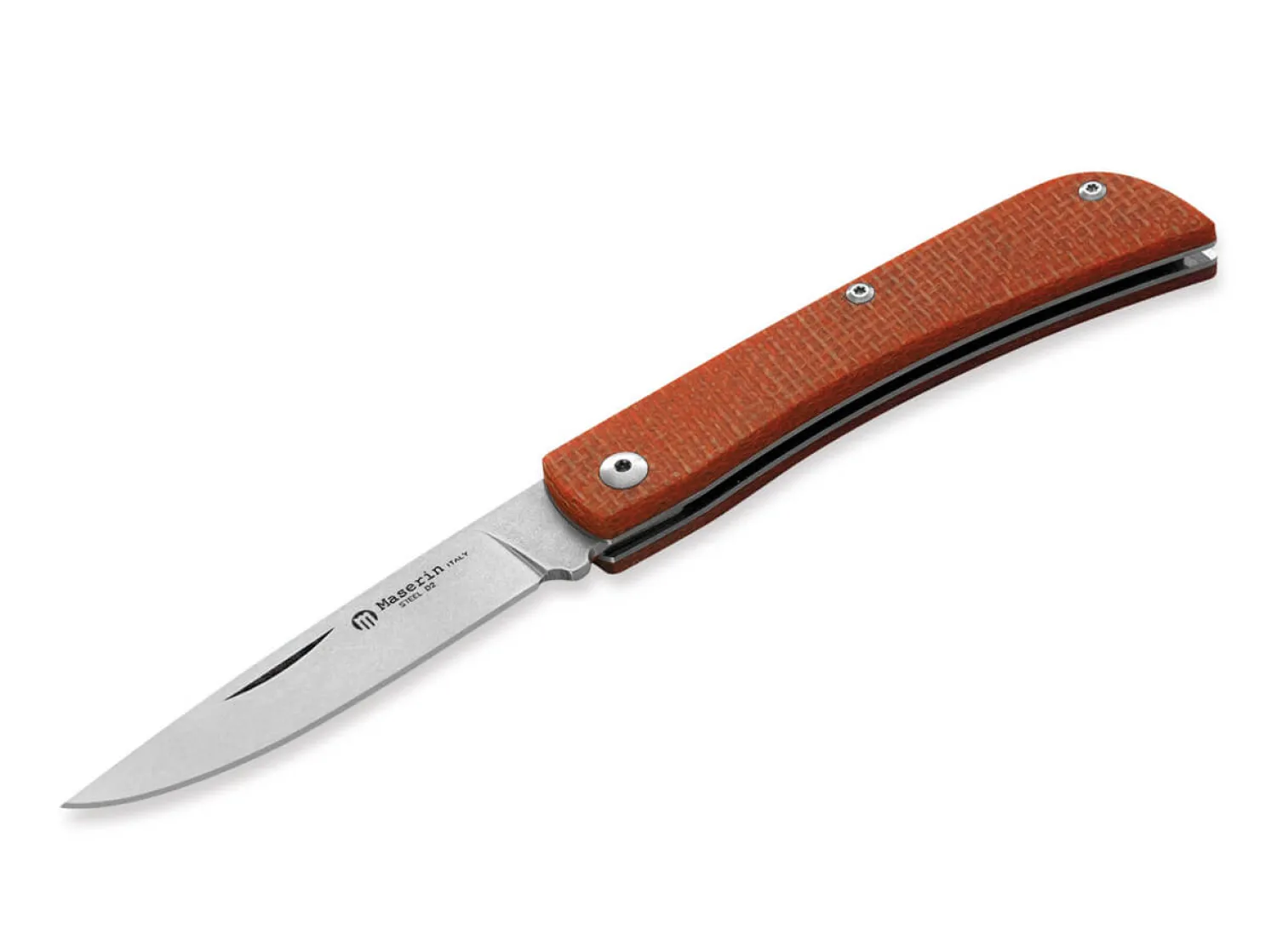 scout__orange_micarta_0.webp Maserin Scout 163 Micarta