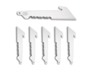 Outdoor Edge 2.5" Serrated Utility Replacement Blades 6-Pack