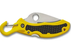 Spyderco Snap-It Salt Lightweight Yellow Serrated
