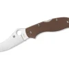 Spyderco Strech 2 Brown G10