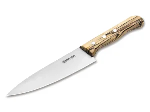 Böker Manufaktur Solingen Tenera Chefmesser Mittel Eisbuche C75