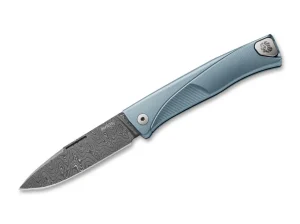 LionSteel Thrill Damascus Blue