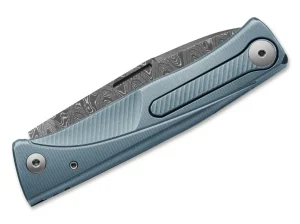 LionSteel Thrill Damascus Blue