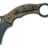 Fox Knives Tribal K Titanium Black PVD