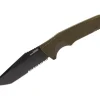 SOG Trident FX OD Green Part Serrated