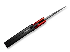 CIVIVI Typhoeus Aluminum Red & Black Damascus