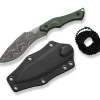 CIVIVI Vaquita II Micarta Green Damascus