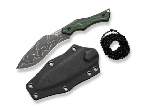 CIVIVI Vaquita II Micarta Green Damascus