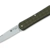 Fox Knives Vulpis 130 Grenade Pattern Aluminum Military Green