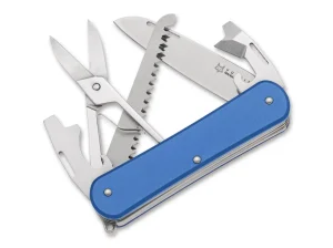 Fox Knives Vulpis 130-SF5 Aluminum Sky Blue