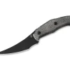 Bastinelli Knives Yummy Micarta Black DLC