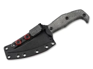 Bastinelli Knives Yummy Micarta Black DLC